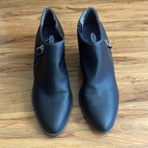 Dr Scholl’s Womens Black Foam Ankle Boots -Size 10M